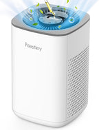 Priestley Small Air Purifiers for Home Bedroom Dorm Office Desktop