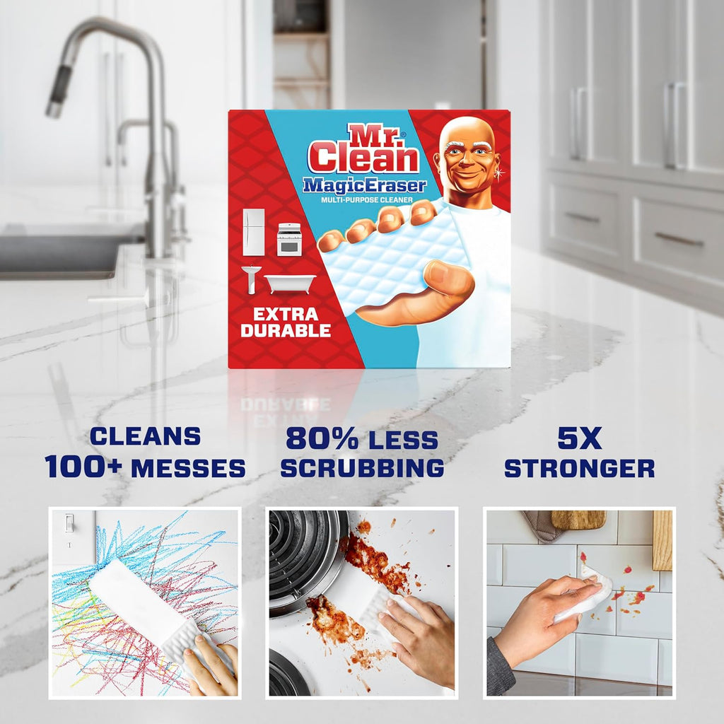 Mr. Clean Magic Eraser, Extra Durable, Multi Purpose Cleaner