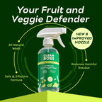 CleanBoss Eat Cleaner Triple-Action Fruit + Veggie Wash - 12 oz, Pack of 3