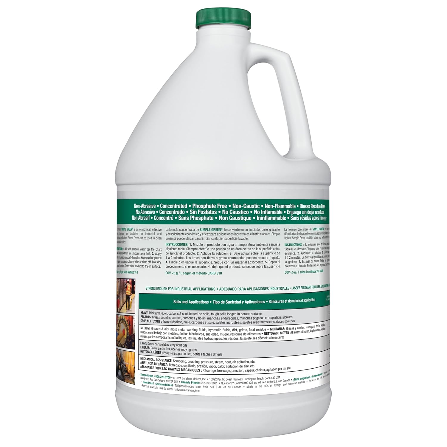 Simple Green 13005CT Industrial Cleaner and Degreaser