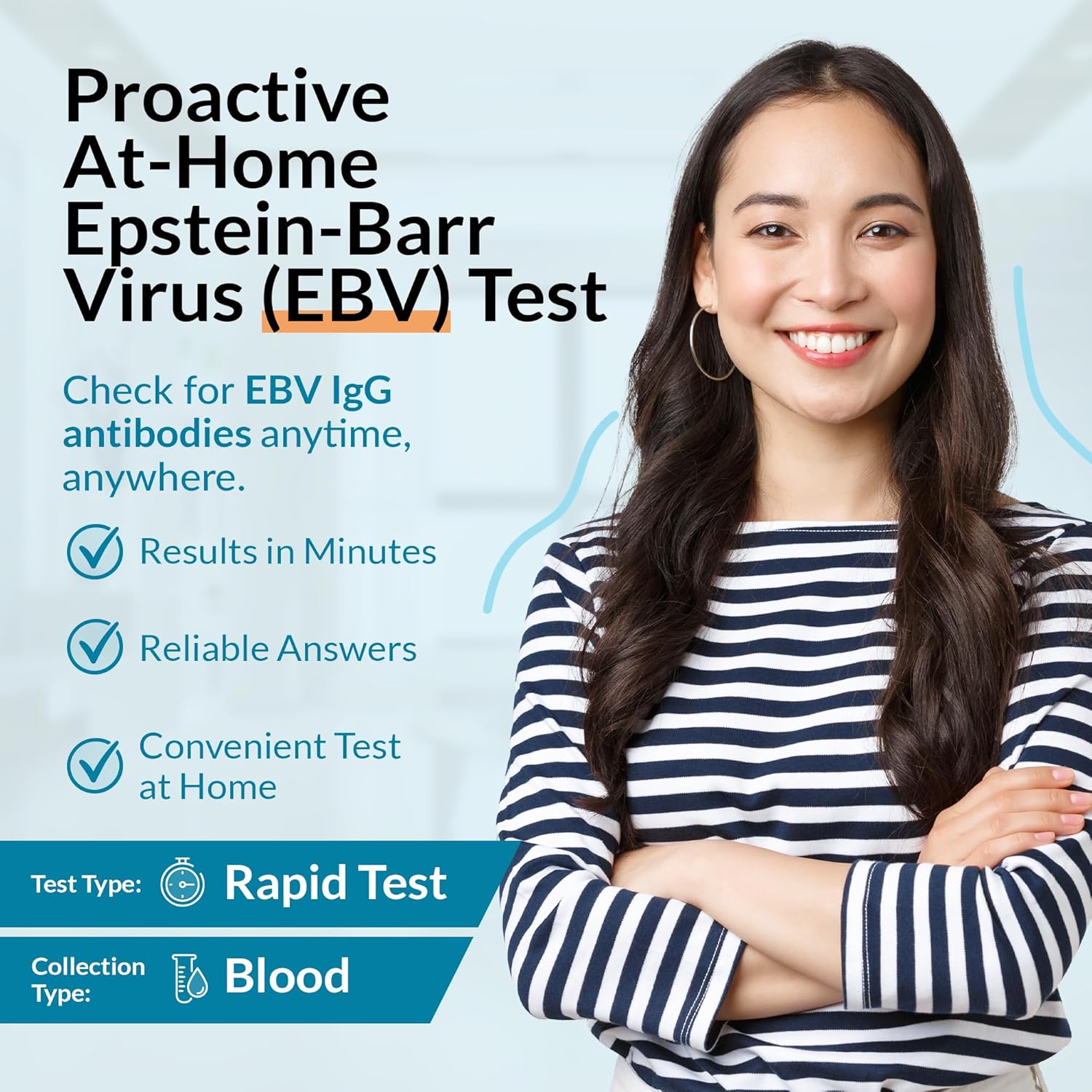 GetTested Epstein-Barr Virus (EBV) Test Kit