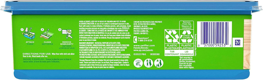 Swiffer Sweeper Wet Wood Floor Mopping cloths