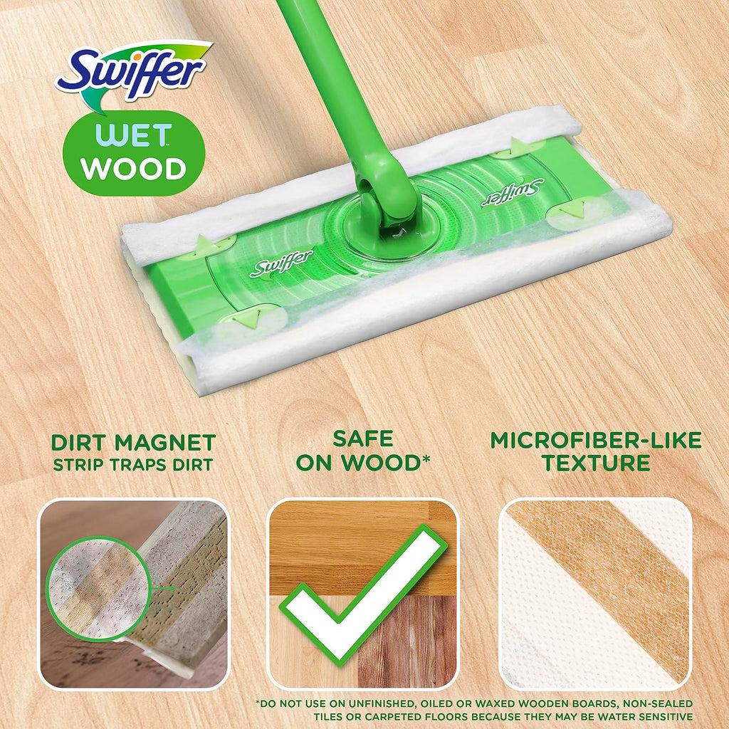 Swiffer Sweeper Wet Wood Floor Mopping cloths