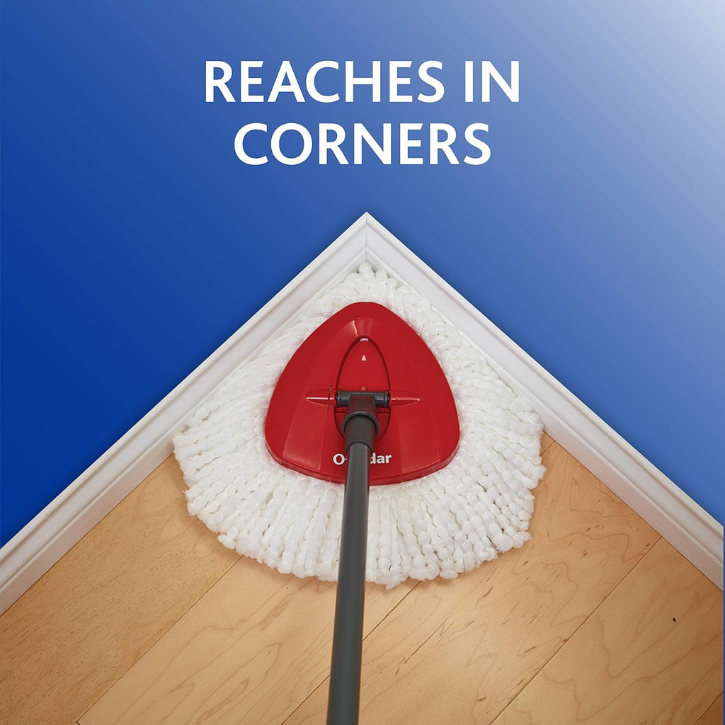 O-Cedar EasyWring Microfiber Spin Mop and Bucket Cleaning System