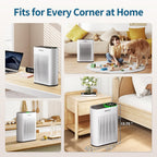 Powerful Air Purifiers for Home Large Room Up to 1400 Ft² with Smart WiFi