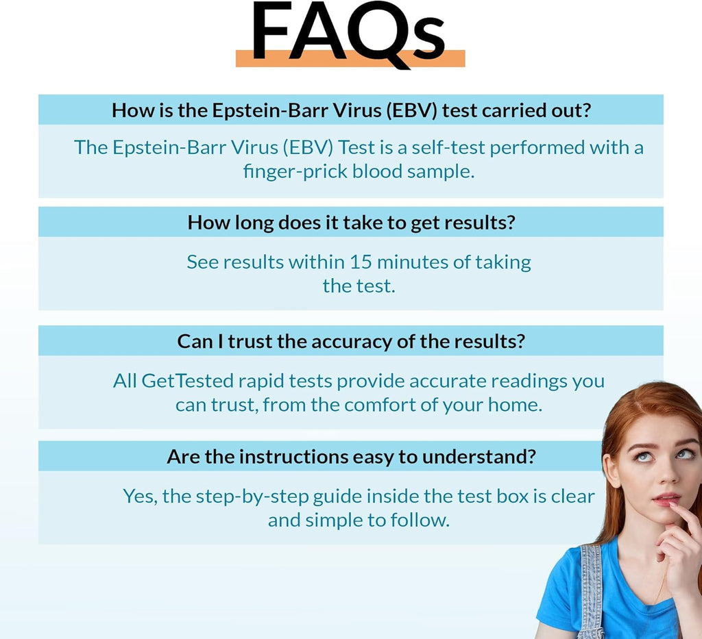 GetTested Epstein-Barr Virus (EBV) Test Kit